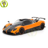 1/18 PAGANI ZONDA Cinque Coupe 2009 Arancio St.Tropez Almost Real 850603001 Diecast Model Toys Car Boys Girls Gifts