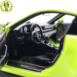 1/18 Porsche 911 992 GT3 2021 Norev 187383 Acid Green Diecast Model Toys Car Gifts For Friends Father