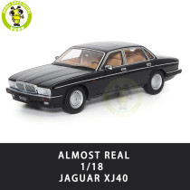 1/18 Jaguar Daimler XJ XJ6 XJ40 Ebony Black Almost Real 810543 Diecast Model Car Gifts For Father Friends