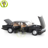 1/18 Jaguar Daimler XJ XJ6 XJ40 Ebony Black Almost Real 810543 Diecast Model Car Gifts For Father Friends