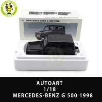 1/18 Mercedes Benz G CLASS G500 1998 SWB Autoart 76111 Black Diecast Model Car Gifts For Friends Father