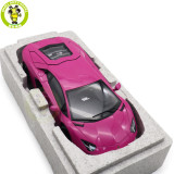 1/18 Lamborghini AVENTADOR LP700-4 Autoart 74660 Pink Diecast Model Car Gifts For Friends Father