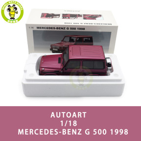 1/18 Mercedes Benz G CLASS G500 1998 SWB Autoart 76113 Red Diecast Model Car Gifts For Friends Father