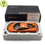 1/18 McLaren MP4-12C 12C Autoart 76006 Orange Model Toy Car Gifts For Father Friends