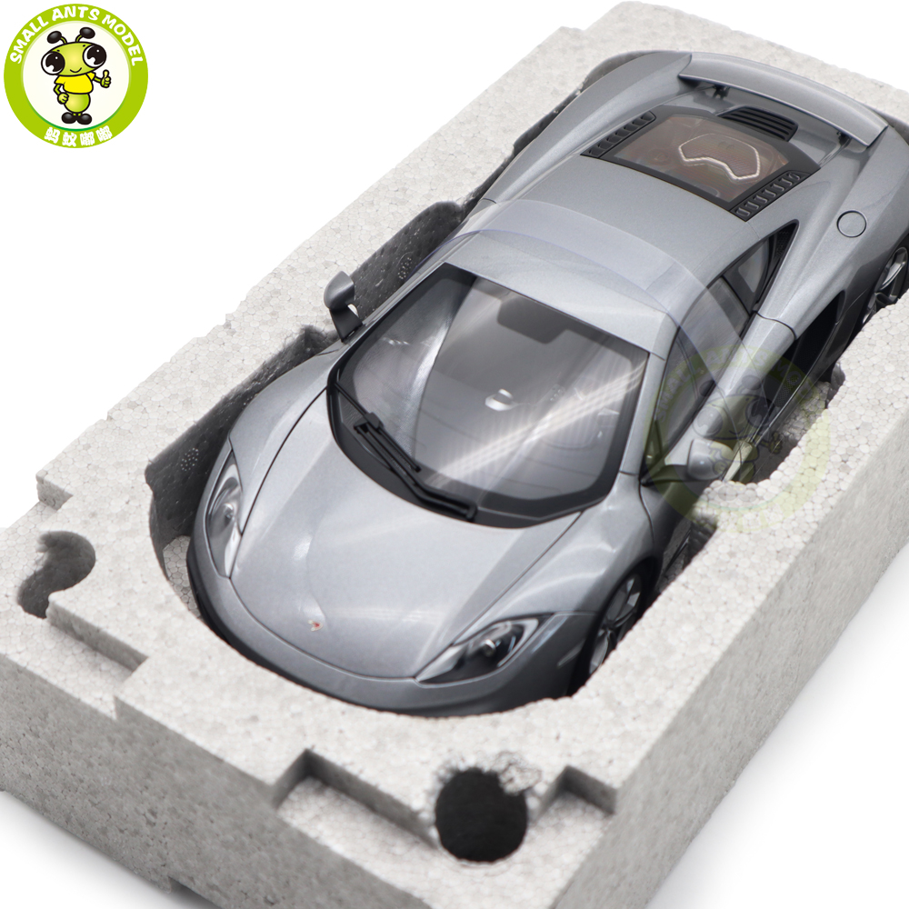 1/18 McLaren MP4-12C 12C Autoart 76007 Silver Model Toy Car 1/18 McLaren MP4-12C 12C Autoart 76007 Silver Model Toy Car