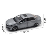 1/18 Peugeot 408 Diecast Model Toys Car Gifts For Father Friends