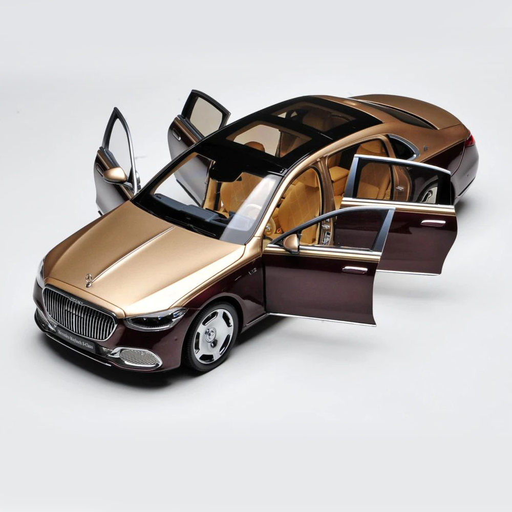 ミニカー　1/18 Mercedes-Maybach S-Class - 2021(カラハリゴールド×ルベライトレッド) [820122] 51eVaHF0YvL._AC_SY200_QL15_.jpg