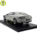 1/18 Aston Martin Rapide S 2015 Autoart 70258 Silver Fox Model Toy Car Gifts For Father Friends