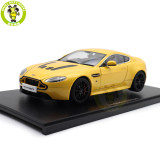 1/18 AUTOart 70252 ASTON MARTIN V12 Vantage S 2015 Yellow Tang Model Car Toys Gifts Gifts For Father Friends