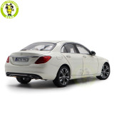 1/18 Norev Mercedes Benz C Class C300 2015 183476 White Diecast Model Toy Cars Gifts For Father Friends