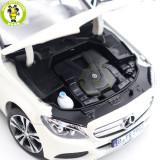 1/18 Norev Mercedes Benz C Class C300 2015 183476 White Diecast Model Toy Cars Gifts For Father Friends