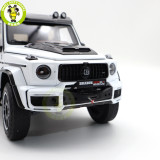 1/18 Benz Brabus G800 Adventure XLP 2020 Pickup Truck Almost Real 860524 Polar White Diecast Model Toy Cars Boys Girls Gifts