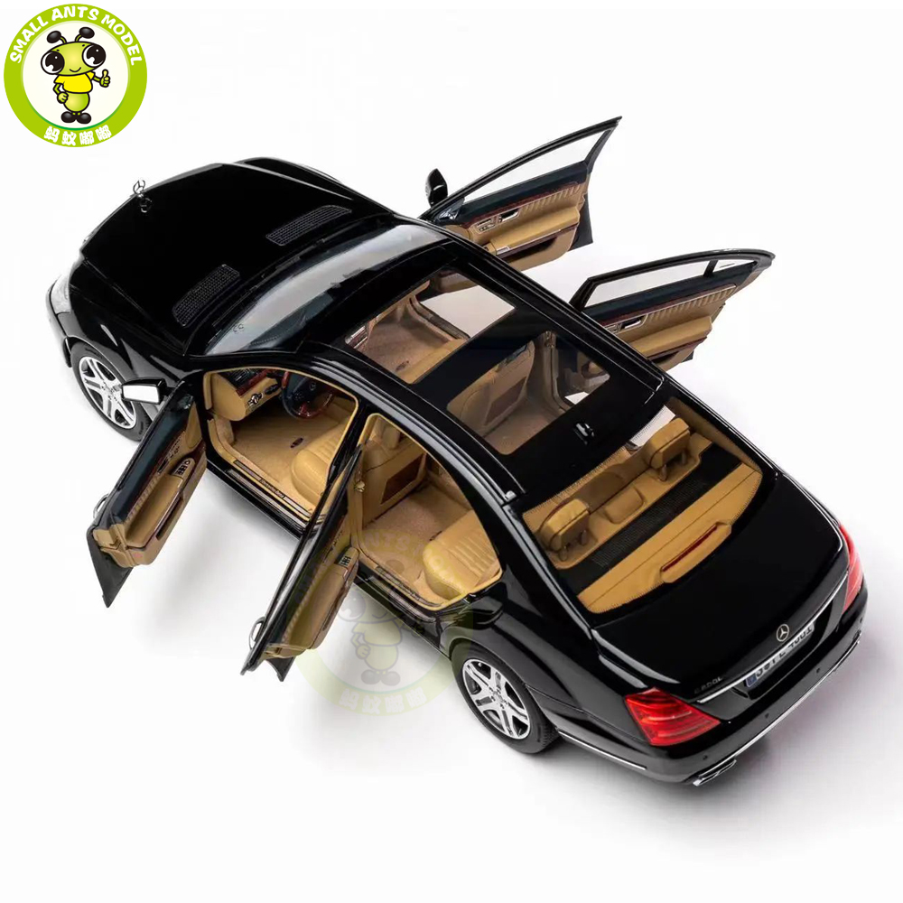ミニカー Motorhelix Mercedes Benz S600l 1/18 1/18 Motorhelix Mercedes Benz S600L S600 W221 Black Diecast