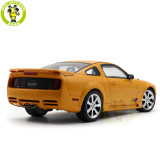 1/18 Ford Saleen Mustang S281 Supercharged AUTOart 73056 Orange Diecast Model Car Gifts For Friends Father