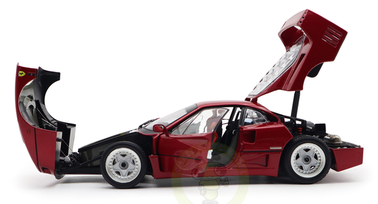 1/18 Ferrari F40 Kyosho 08416RM-G Metallic Red Diecast Model 1/18 Ferrari F40 Kyosho 08416RM-G Metallic Red Diecast Model