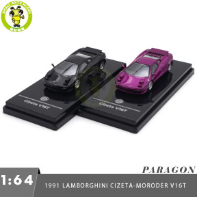 1/64 1991 Lamborghini Cizeta-Moroder V16T Diecast Model Toy Car Gifts For Friends Father