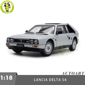 1/18 Lancia Delta S4 AUTOart 74772 Gray Diecast Model Car Gifts For Friends Father