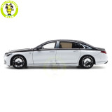 1/18 Mercedes Maybach S Class S680 2021 Almost Real 820121 Black White Diecast Model Toy Car Gifts For Friends Father