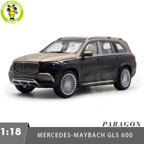 1/18 Paragon Benz Maybach GLS 600 Diecast Model Toys Car Gifts For Friends Father