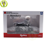 1/12 AOSHIMA Honda Monkey 2009 Diecast Model Motorcycle Car Toy Gifts For Friends Father