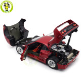 1/18 Ferrari F40 Kyosho 08416RM-G Metallic Red Diecast Model Toy Cars Gifts For Father Friends