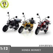 1/12 AOSHIMA Honda Monkey 2009 Diecast Model Motorcycle Car Toy Gifts For Friends Father