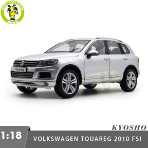 1/18 Volkswagen Touareg 2010 FSI Kyosho 08821 Diecast Model Toy Cars Gifts For Father Friends