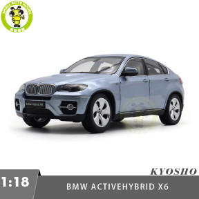 1/18 BMW ActiveHybrid X6 Kyosho 08763 Diecast Model Toy Cars Gifts For Father Friends