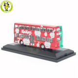 1/76 Benz O305 HongKong Double Decker Bus Diecast Model Toy Bus Car Gifts For Friends