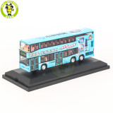 1/76 Neoplan Centroliner HongKong KMB Double Decker Bus Diecast Model Toy Bus Car Gifts For Friends