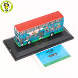 1/76 Benz O305 HongKong Double Decker Bus Diecast Model Toy Bus Car Gifts For Friends