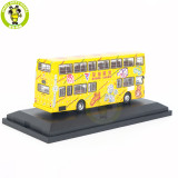 1/76 Benz O305 HongKong Double Decker Bus Diecast Model Toy Bus Car Gifts For Friends