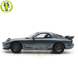 1/18 Mazda RX-7 RX 7 Spirit R Red Polar Master Diecast Model Toy Car Gifts For Friends Father