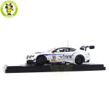 1/43 Bentley Continental GT3 GT3-R 2015 Almost Real Diecast Model Toys Car Gifts For Friends Father