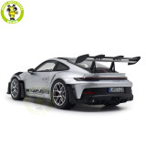1/18 Porsche 911 992 GT3 RS 2022 Norev Diecast Model Toys Car Gifts For Friends Father