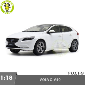 1/18 Volvo V40 Station wagon Hatchback Diecast Model Car Model Toys Kids Boy Girl Gift White