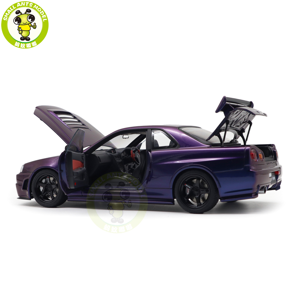 ミニカー AUTOart NISMO R34 GT-R Z-tune 77464 AUTOart 1/18 NISSAN SKYLINE NISMO R34 GT-R Z-tune Midnight