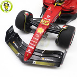 1/18 BBR 221875 Ferrari SF-75 Italian GP Monza 2022 C.Sainz #55 Diecast Model Toys Car Gifts