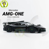 1/18 Kiloworks Mercedes Benz AMG ONE Black Diecast Model Toy Car Gifts For Father Friends