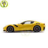 1/18 Ferrari F12 TDF Giallo Tri-strato BBR 182100 Diecast Model Toys Car Gifts For Father Friends