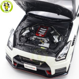 1/18 Nissan GT-R R35 NISMO Special Edition AUTOart 77501 Brilliant White Pearl Model Car