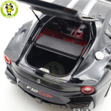 1/18 Ferrari F12 TDF New Black Daytona 508 BBR 182102 Diecast Model Toys Car Gifts For Father Friends