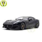 1/18 Ferrari F12 TDF New Black Daytona 508 BBR 182102 Diecast Model Toys Car Gifts For Father Friends