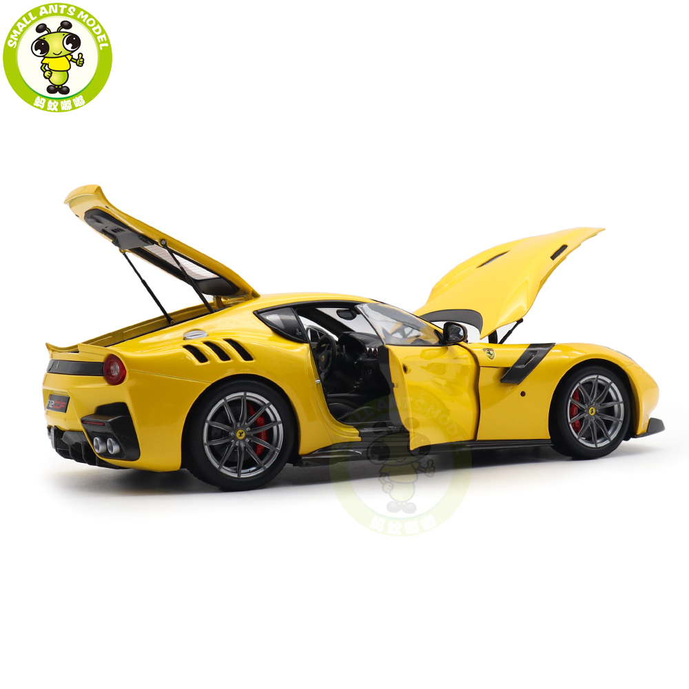 1/18 Ferrari F12 TDF Giallo Tri-strato BBR 182100 Diecast 1/18 Ferrari F12 TDF Giallo Tri-strato BBR 182100 Diecast