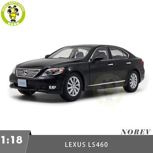 1/18 NOREV 188110 LEXUS LS460 2010 Black Diecast Model Toy Car 