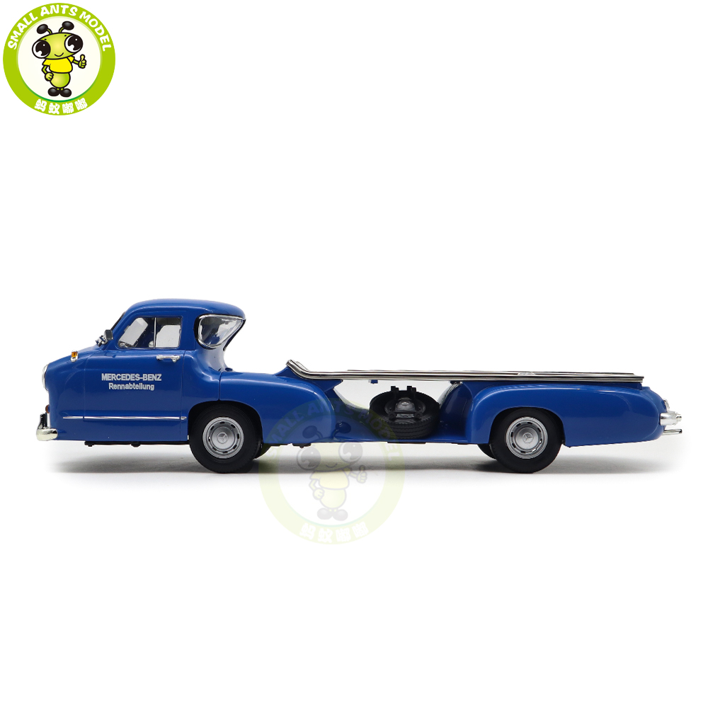 1/18 IVY Mercedes Benz Renntransporter Blaues Wuuder Car
