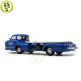 1/18 IVY Mercedes Benz Renntransporter Blaues Wuuder Car Transporter 1954 Diecast Model Toy Car Gifts For Father Friends