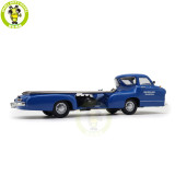 1/18 IVY Mercedes Benz Renntransporter Blaues Wuuder Car Transporter 1954 Diecast Model Toy Car Gifts For Father Friends