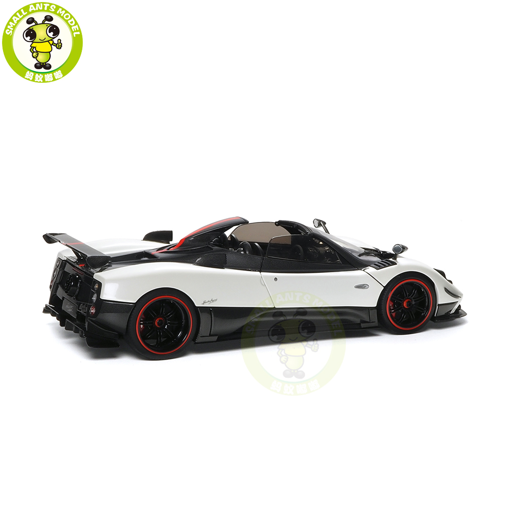 1/18 PAGANI ZONDA Cinque Roadster 2009 Bianco Benny Almost Real 