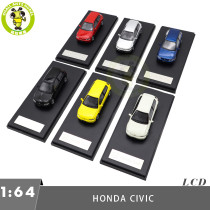 1/64 LCD Honda Civic EG6 Diecast Model Toy Car Gifts For Friends Father